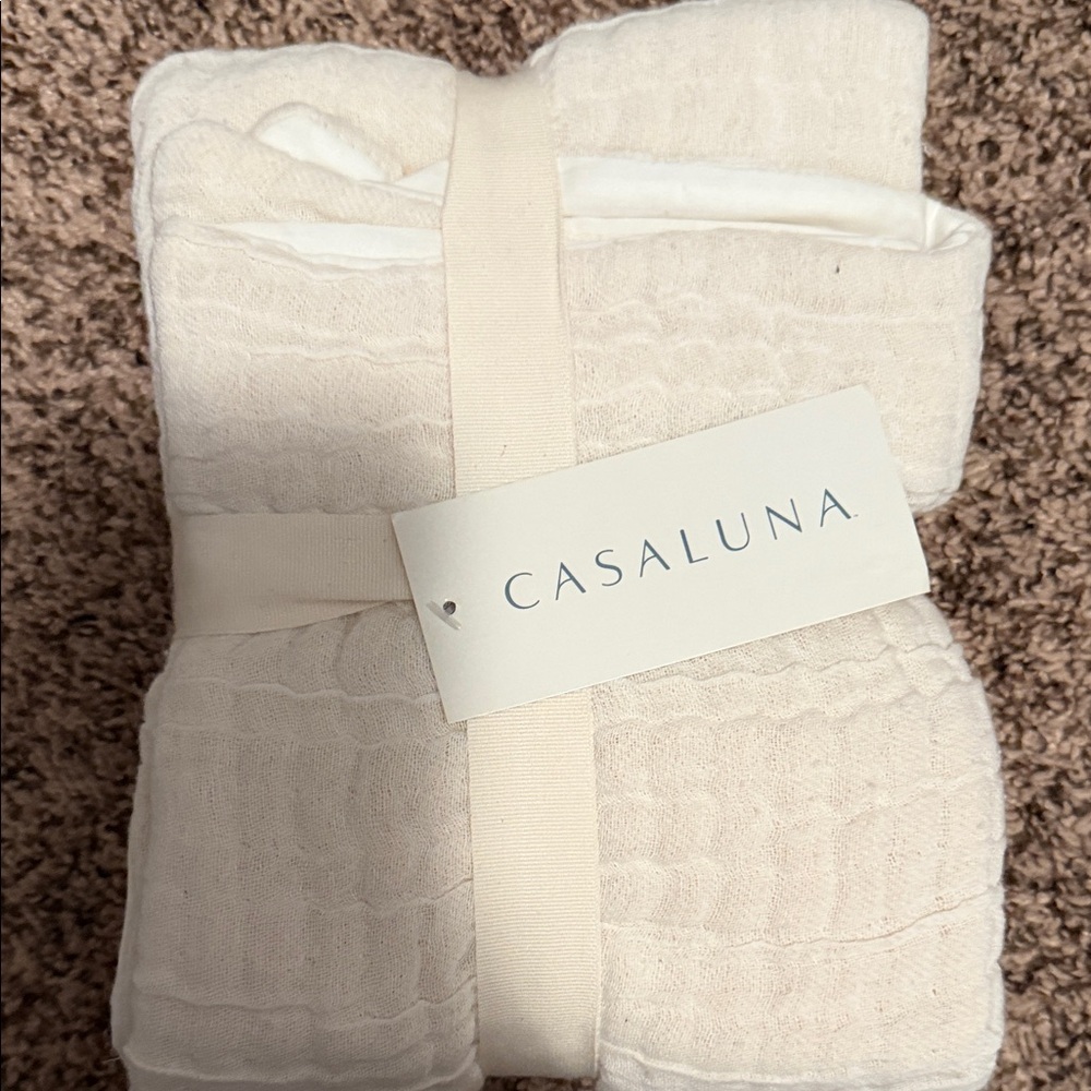 Casaluna natural pillow sham standard
